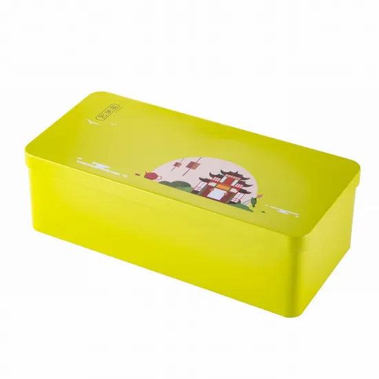 Wholesale Metal Stackable Metal Tea Canister Tins Box 