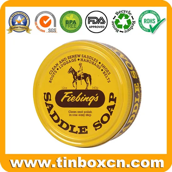 Empty Rectangular Hinge Soap Metal Tin Box for Cosmetic Packaging 