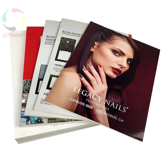 High Quality Cheap Custom Color Softcover Product Booklet Brochure Catalogue Printing 