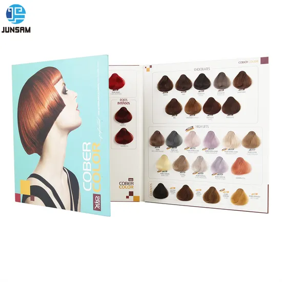 China Supplier Custom Hair Dye Catalogue for Salon Use Affordable Price