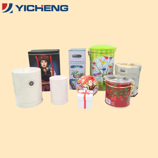 Mini Portable Round Metal Tins Tea Canister for Travel Packaging 