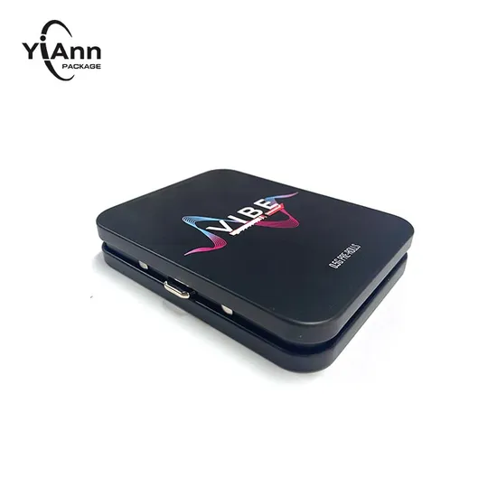 Metal Box Packaging Tin Metal Custom Rectangular Cigarette Pre Roll Tin Box Tobacco with Hinged Lid 