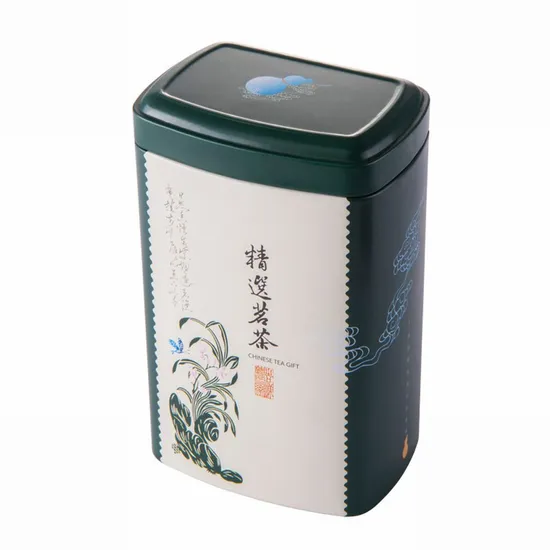 Custom Printed Airtight Metal Cans Tea in a Tins Canister for Packaging 