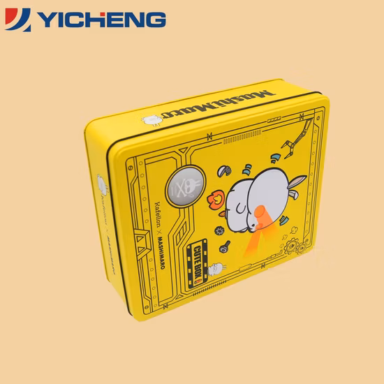 Custom Rectangular Face Mask Makeup Products Cosmetics Packaging Tin Box Cosmetic Tin